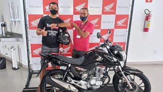 minha fan 160 2022 zero km chegou na moto zema divinopolis