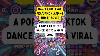 #dancechallenge #clappingmoves #hipmoves #dancefun #danceandpuzzle #crosswordpuzzle