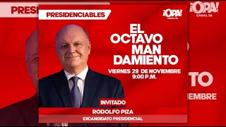 ¿Estará Rodolfo Piza en la papeleta de candidatos a la presidencia en el 2026?