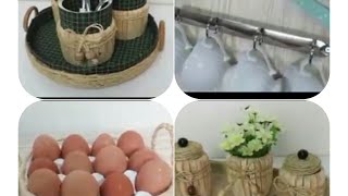 اصنعي إكسسوارات بسيطه ورائعه للمطبخ