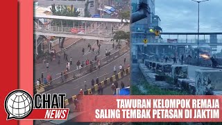 Tawuran Kelompok Remaja Saling Tembak Petasan di Jaktim - Chatnews 09 Maret 2024