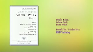 20204, Annen- Polka, für gem.  Holzbläserquintett