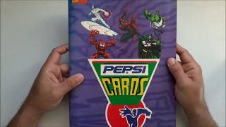 Mi colección de Pepsi Cards de Marvel 1994-1995 completa