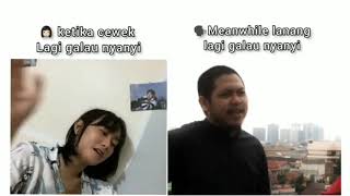 Cewek VS Lanang Nyanyi Lagu Galau