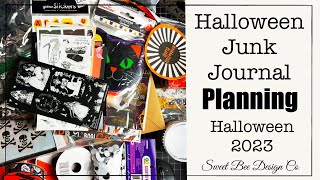 Halloween 2023 Junk Journal - How To Plan for Halloween Junk Journal