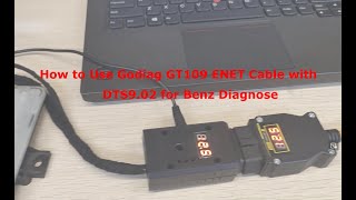 How to Use GODIAG GT109 DOIP-ENET Cable with DTS9.02 for Benz Diagnostics- EOBDTool.co.uk