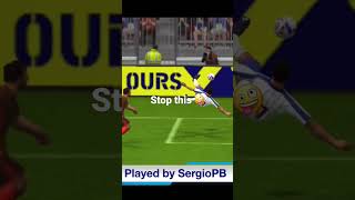 Spectacular goal scored by Luiz Suarez on efootball #efootball2023 #luizsuarez #gaming #shorts