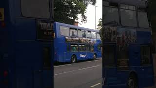 Damory 1012 Scania N94 Omnidekka (YN06 JWE) on the 16 to Poole