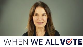 Sela Ward has a message for women about voting