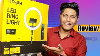 Cheap & Best Quality Digitek (DRL-18R) LED Ringlight with Remote | After 10 Days Unboxing & Review