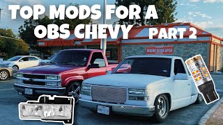 Top must do/mods for a OBS Chevy Project! PART 2 ! #OBSChevy #ModsForObsChevy #Obstruck