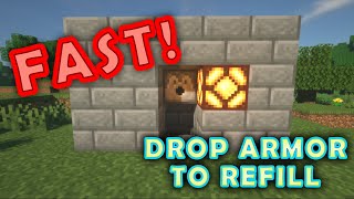 Minecraft Auto Armor Equipper Tutorial