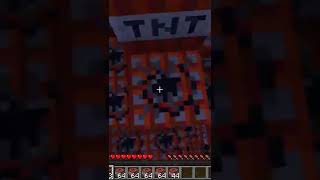 MINECRAFT PERO TODO ES TNT - #shorts