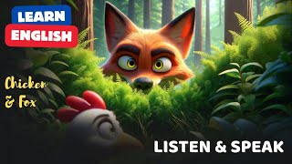 Chicken and Fox | Improve Your English | English Listening Skills - Speaking Skills