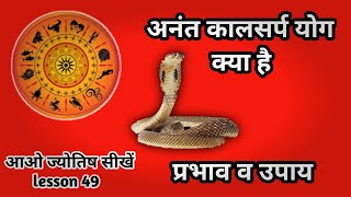 anant kaalsarp yog kya h. अनंत कालसर्प योग। Astrology chapter 49