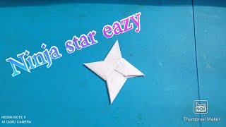 how to make Ninja star at home ❤️