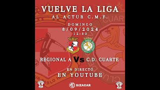 JORNADA 1 REGIONAL A API VS CD CUARTE