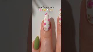 Cute FLOWER 🌺🌸🌹 Nails 💅🏼 #shortsvideo #viral #trending #shorts #nail