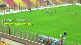 Gol de Braian Perussato ante Sarmiento