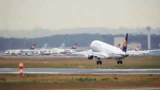 Emergency Landing at Frankfurt - Fire Department action