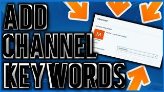 How to add keywords to a YouTube channel | Keywords for YouTube channel