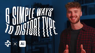 How to distort type like a pro (6 EASY ways) | Adobe Illustrator