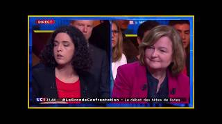 Encore STANDING OVATION pour Manon Aubry, la meilleure et GAGNANTE du débat de ce soir sur Lci