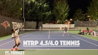 NTRP 4.5/4.0 Tennis - NATIONAL CHEESEBURGER DAY featuring @Teerexy edition