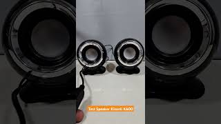 TEST SUARA SPEAKER LAPTOP/PC KOMPUTER KISONLI K600 #kisonli #speakermurah #speaker