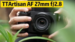 TTArtisan AF 27mm F2.8 incelemesi - Fiyatını duyunca çok şaşıracaksınız!