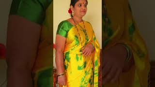 Best Silk Saree 💛 | #shorts #saree #amazonsareehaul #viral