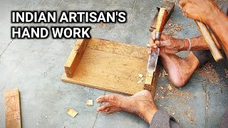 INDIAN ARTISAN'S HAND WORK || HANDICRAFTS OF INDIA