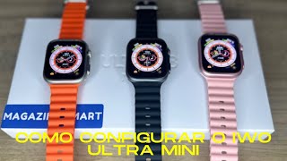 Unboxing e configuração completa do smartwatch IWO ULTRA MINI, veja até o final com dica bônus