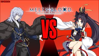 Vlov Arkhangel vs Ushiwakamaru | P1 vs CPU #10 | MELTY BLOOD: TYPE LUMINA