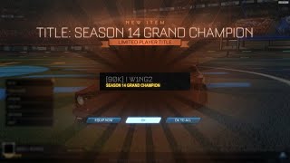 ALL SEASON 14 GRAND CHAMPION TITLES + REWARDS l ROCKET LEAGUE