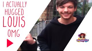 I HUGGED LOUIS TOMLINSON || I MET LOUIS TOMLINSON || BACK TO YOU PROMO || MEETING LOUIS TOMLINSON