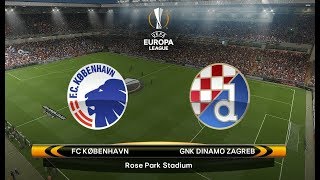 PES 2018 Europa League Cup Match 5 - Dinamo Zagreb vs FC Kobenhavn