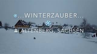 Winterzauber Altenberg - Skipiste & Rodelbahn I Teil 3