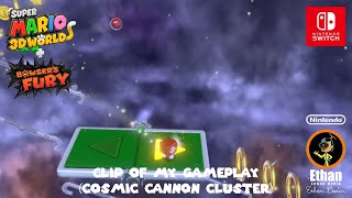 Super Mario 3D World + Bowser's Fury - Cosmic Cannon Cluster (Clip of my Gameplay)