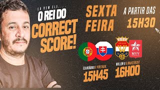 FÁBRICA DE TRADERS | Eslováquia x Portugal e Willem II x Maastricht com Murilo Mussumago