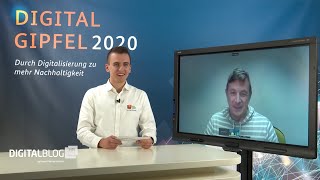 Dr. Matthias Brunner über nachhaltige Lebensmittelversorgung - Digital-Gipfel 2020 | HPI-Digitalblog