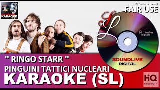 Pinguini Tattici Nucleari - Ringo Starr - karaoke (SL) (HQ) Fair Use