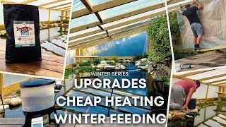 Winter Pond Prep: Polytunnel Upgrades, Affordable Heating & Winter Feeding