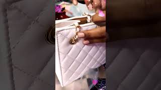 Unboxing handbag