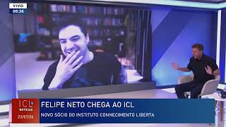 Felipe Neto: "Queremos que o ICL chegue na casa das pessoas e vire um amigo que se pode confiar Sim