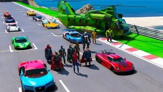 Superhero Mega Ramps: GT Racing Car Stunts Game -  Impossible Stunts Driving Game - Android GamePlay