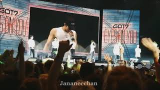 180608 GOT7 Eyes on You World Tour 2018 Berlin - GOT7 speak German Part 1