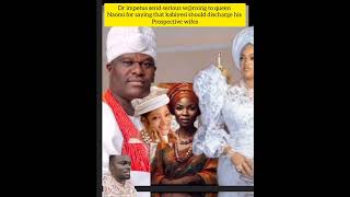 Dr impetus send serious w@rnin̈g to queen naomi for saying that kabiyesi should discharge his prospe