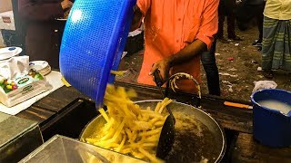 Street Food French Fries | Potato Chips at Farmgate Dhaka | Best Street food Crispy Finger Chips