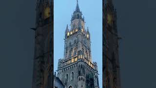 München: Marienplatz Christkindlmarkt am 30 11 2023 in 4K